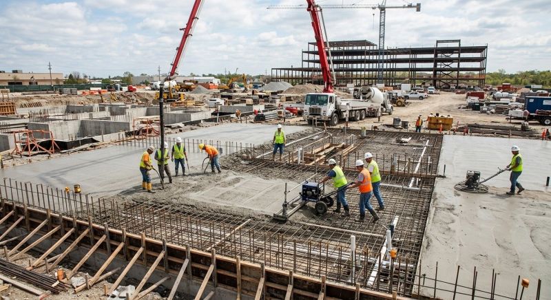 Commercial Slab Construction in Venice, FL