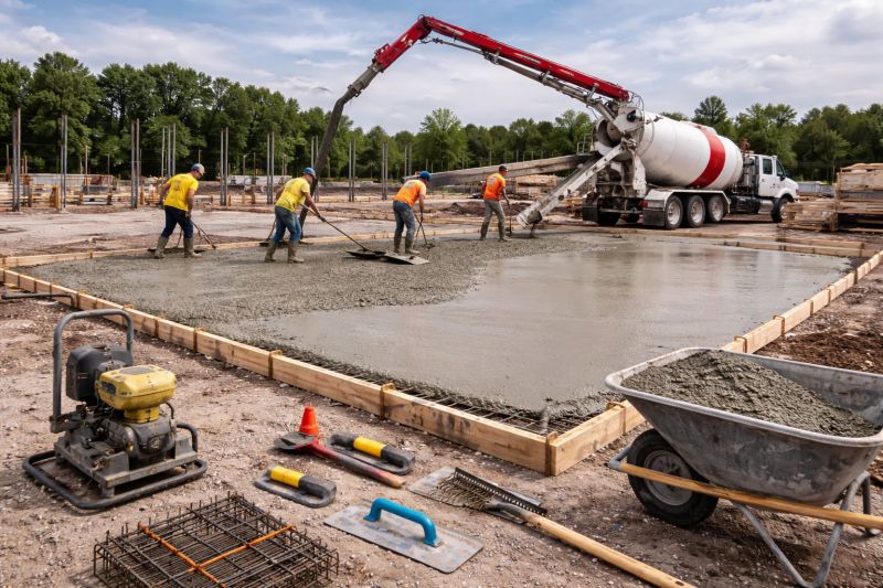 Commercial Slab Installation in Sarasota, FL
