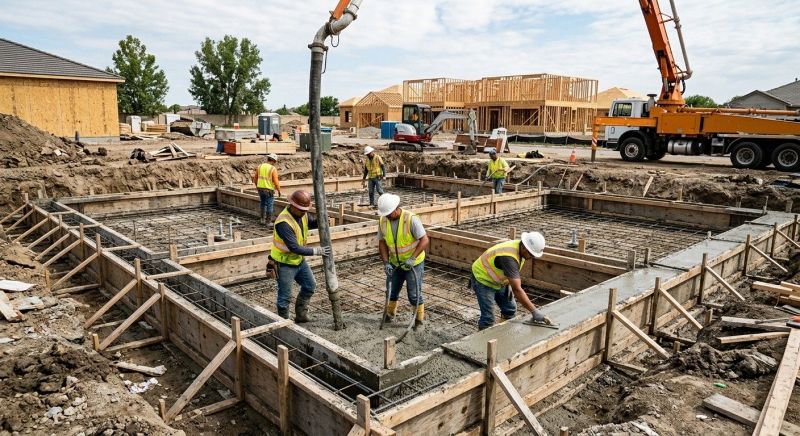 Concrete Foundation Installation in North Port, FL