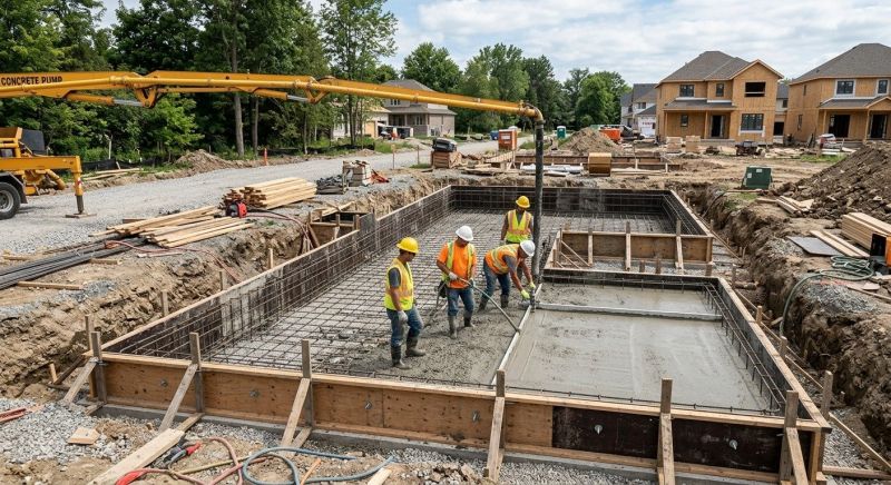 Concrete Foundation Installation in Rotonda West, FL