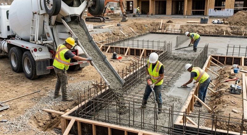 Foundation Wall Pouring in Rotonda West, FL